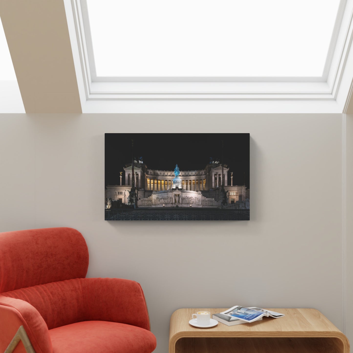 Altar of the Fatherland at night, Rome