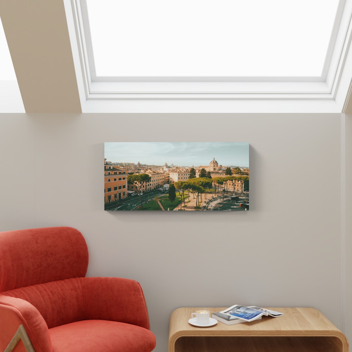 View of Santa Maria di Loreto, Rome