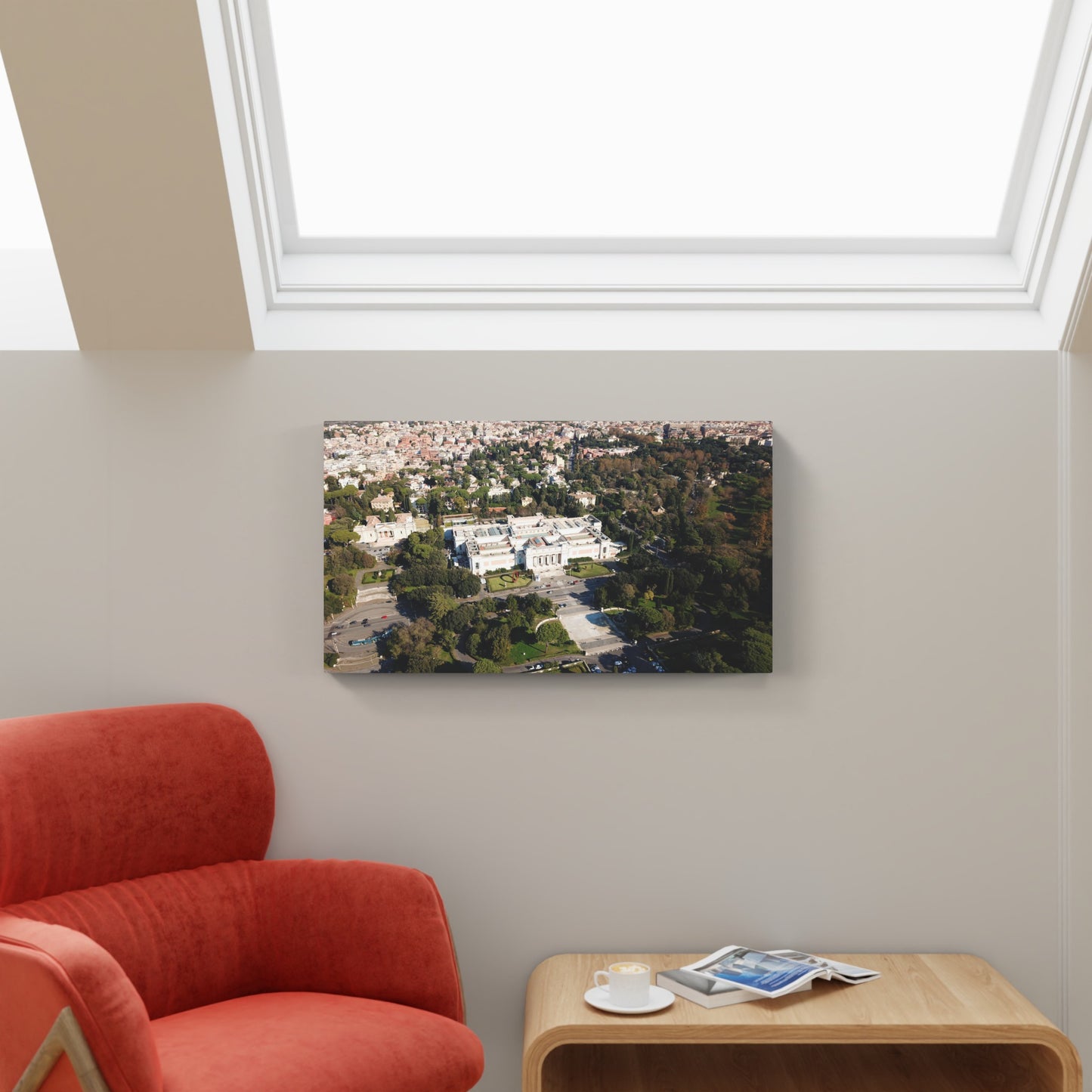 View of Villa Borghese, Rome