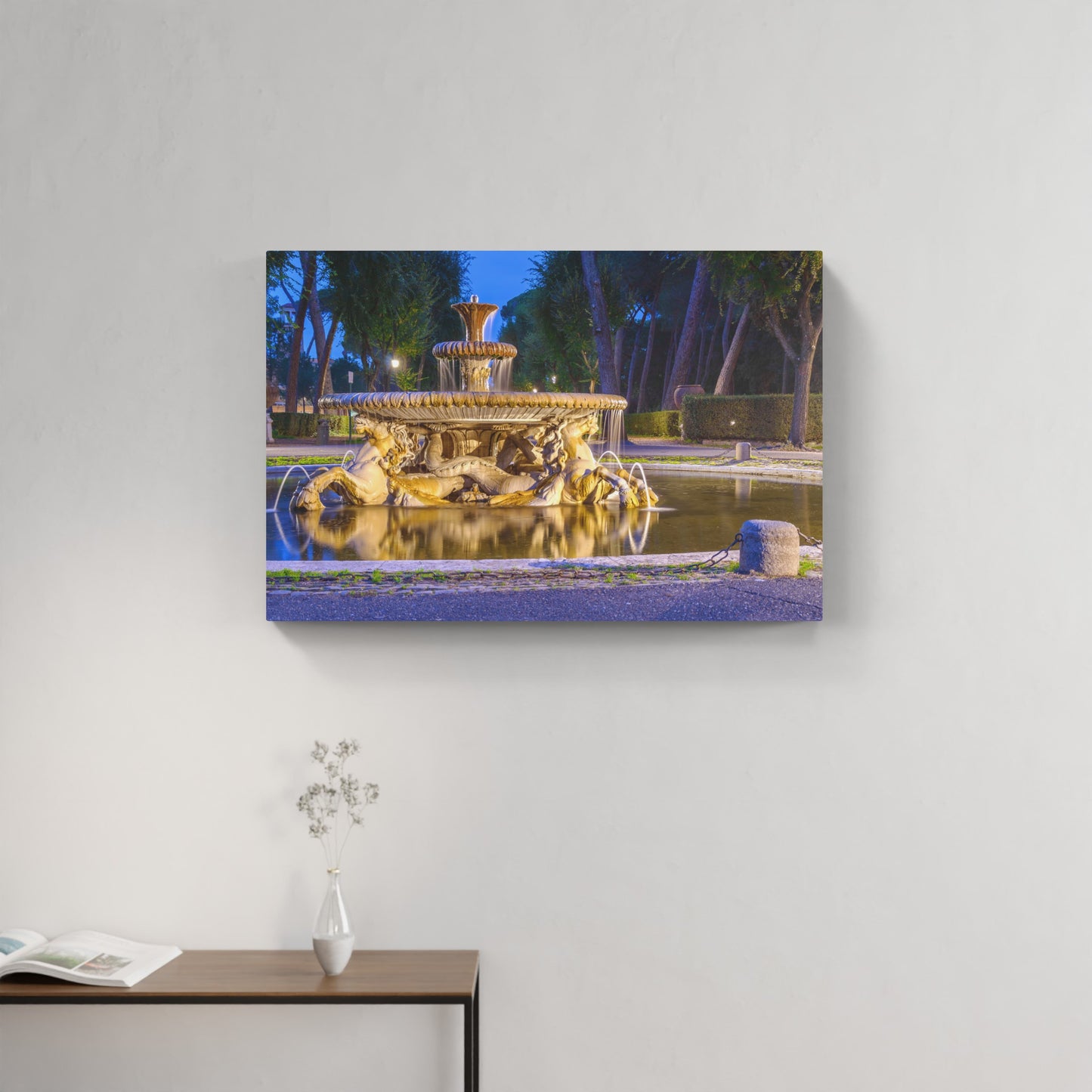 Villa Borghese Fountain, Rome