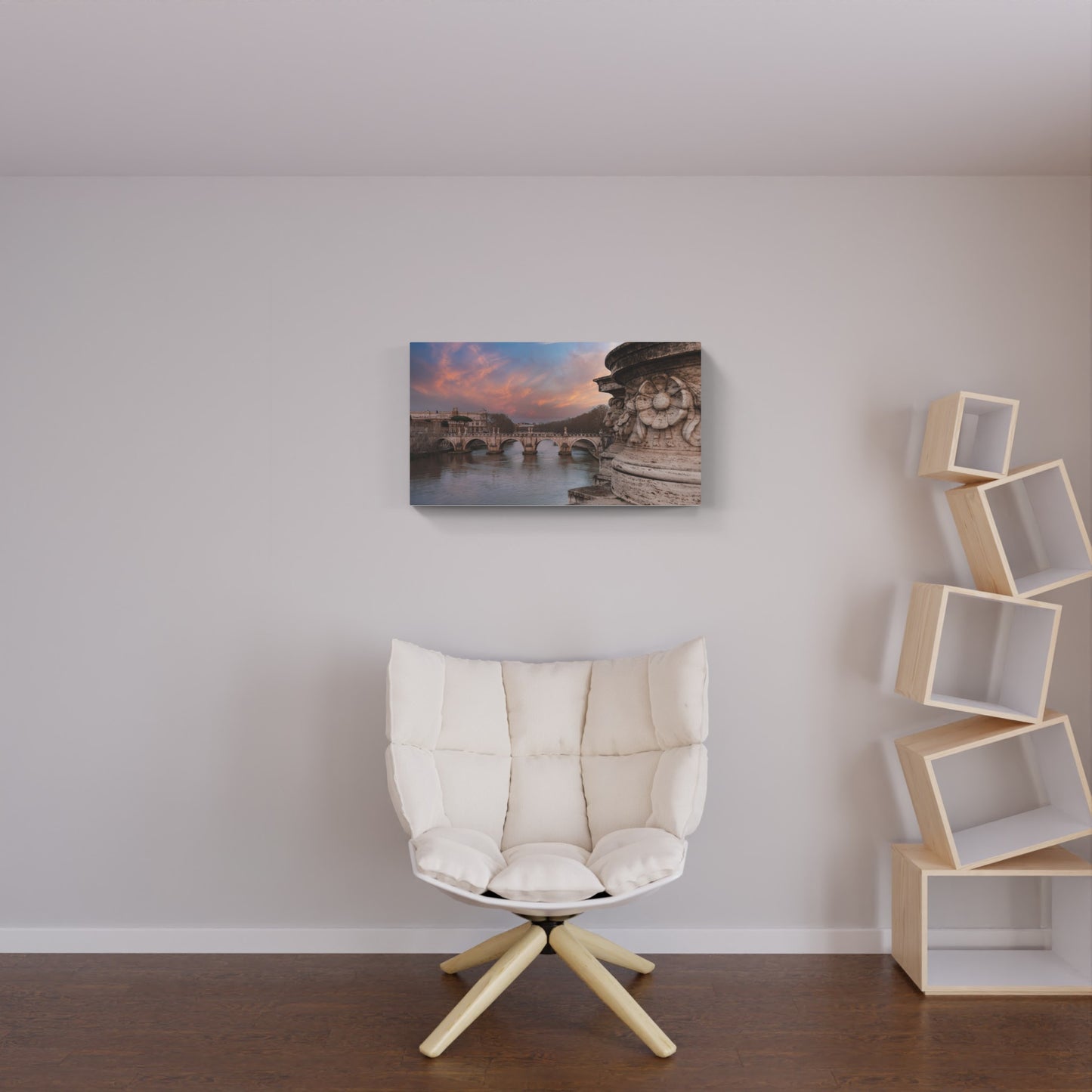 Tiber at sunset, Rome