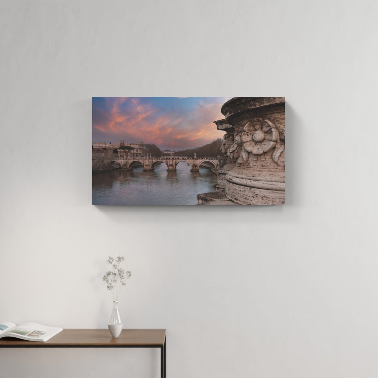 Tiber at sunset, Rome