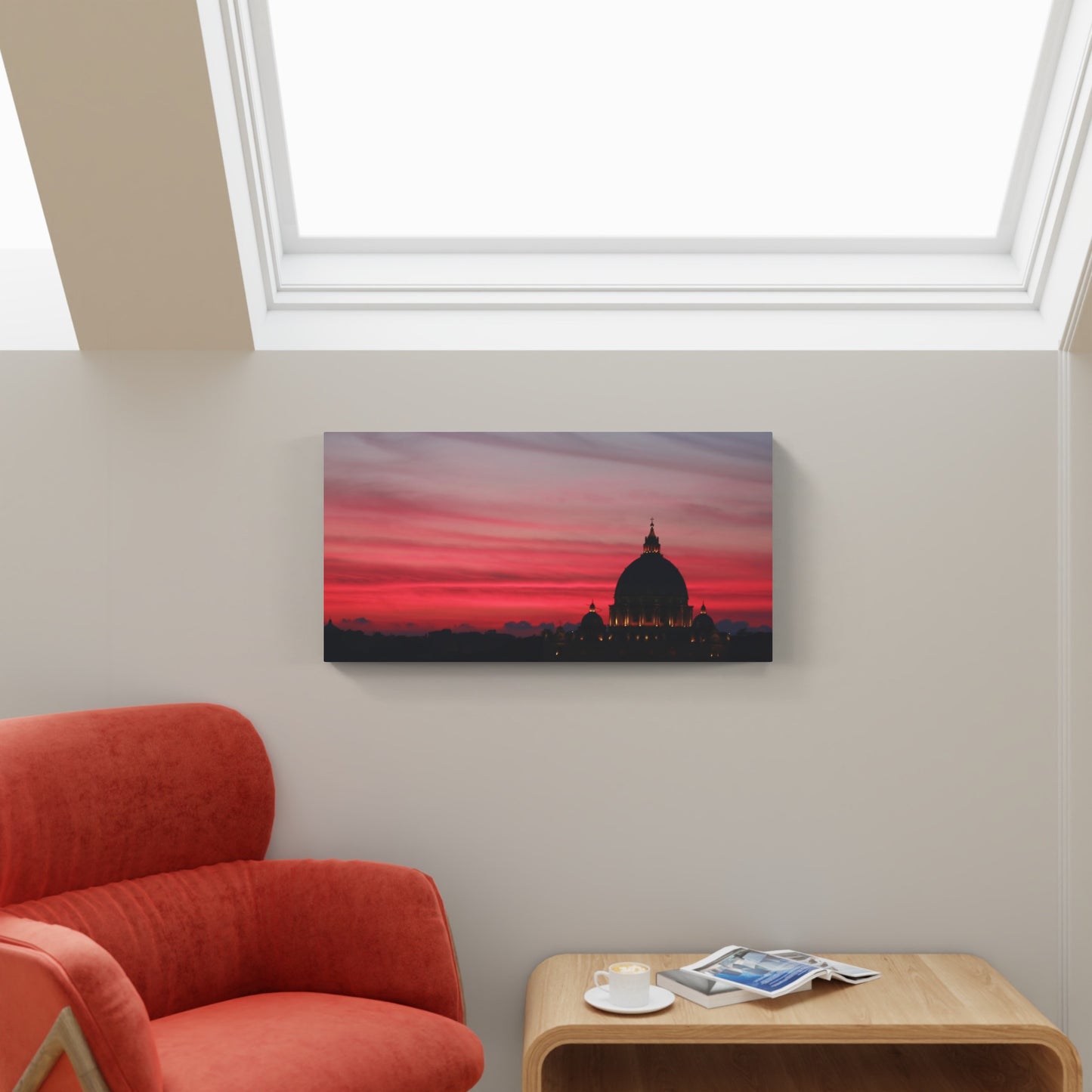 St. Peter's at dusk, Rome