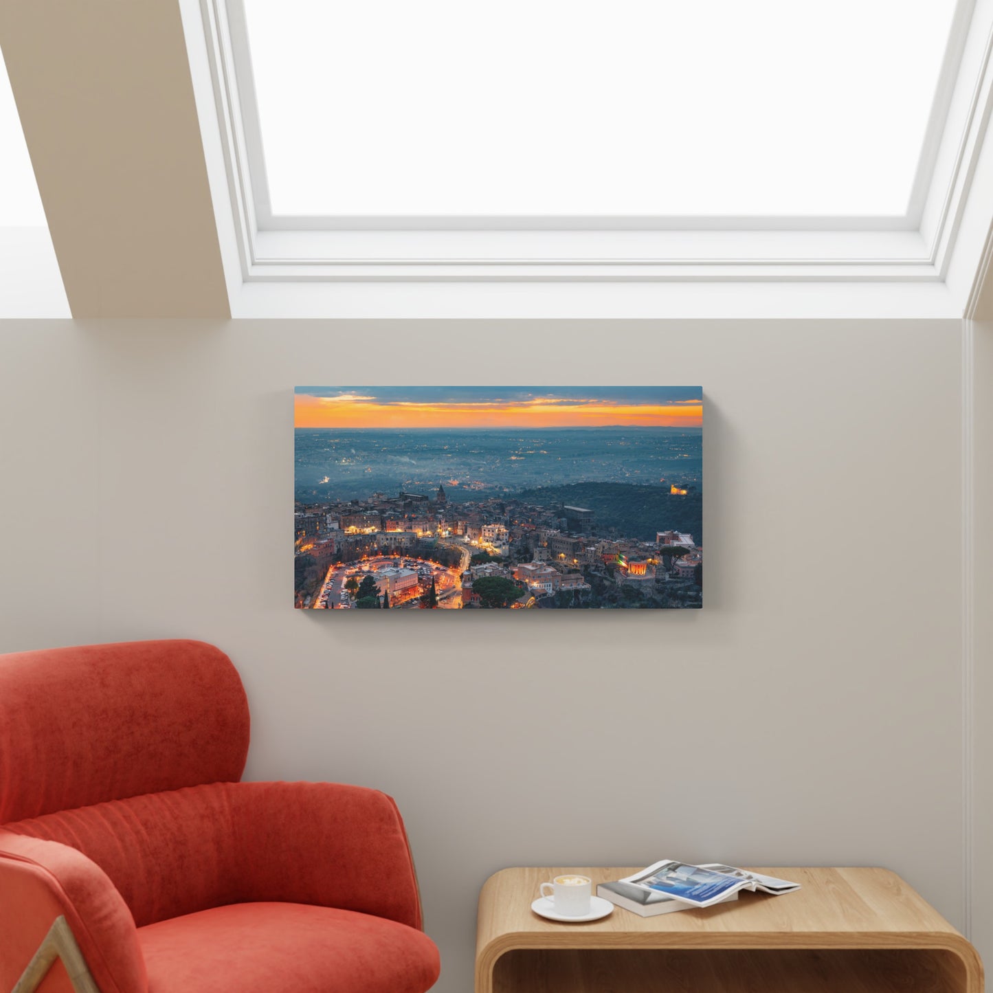 Tivoli at sunset, Rome