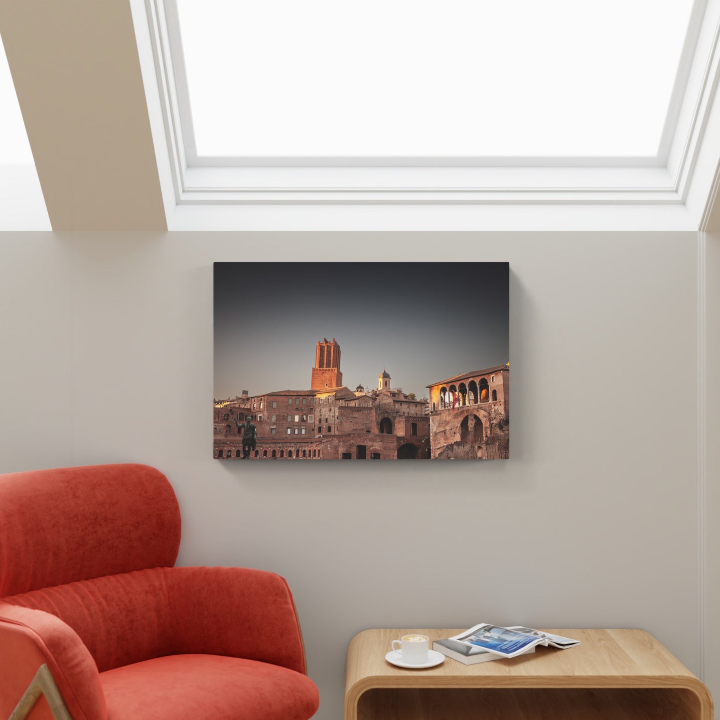 Panoramic view of the Roman Forum, Rome