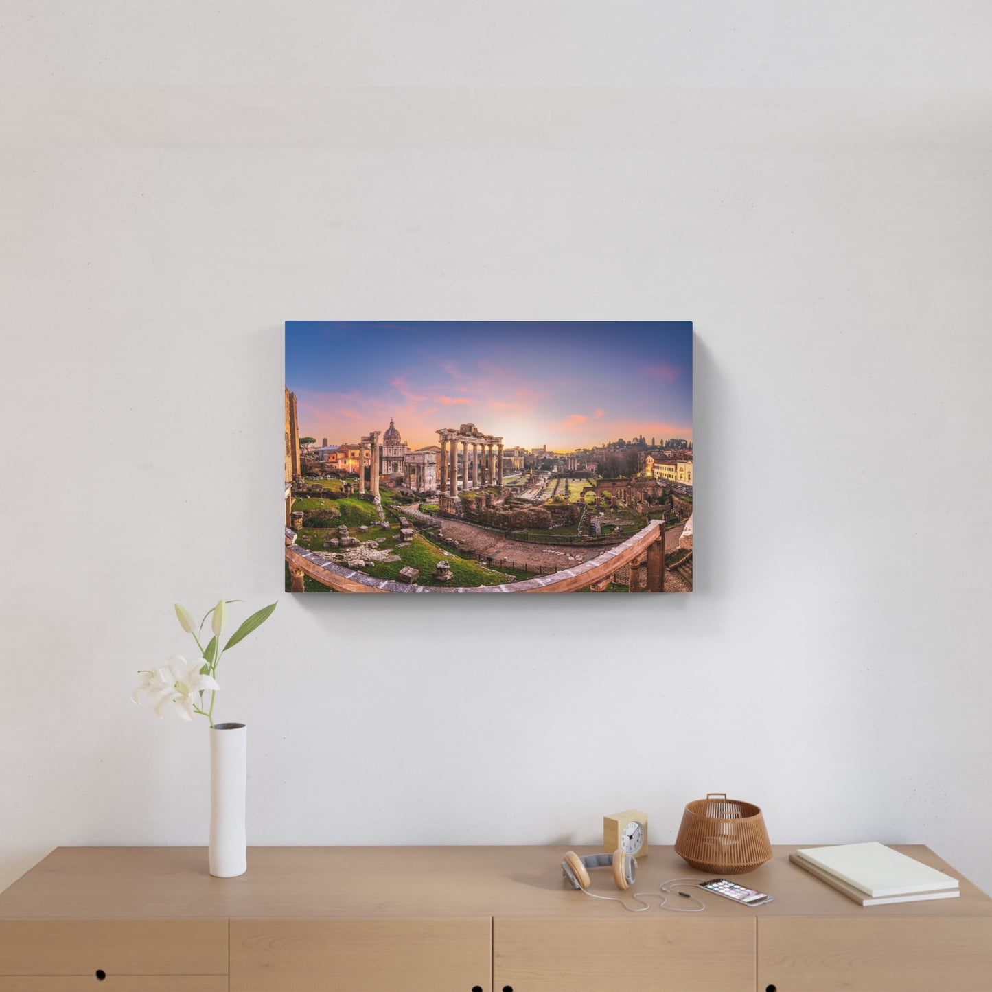 Roman Forum at sunset, Rome