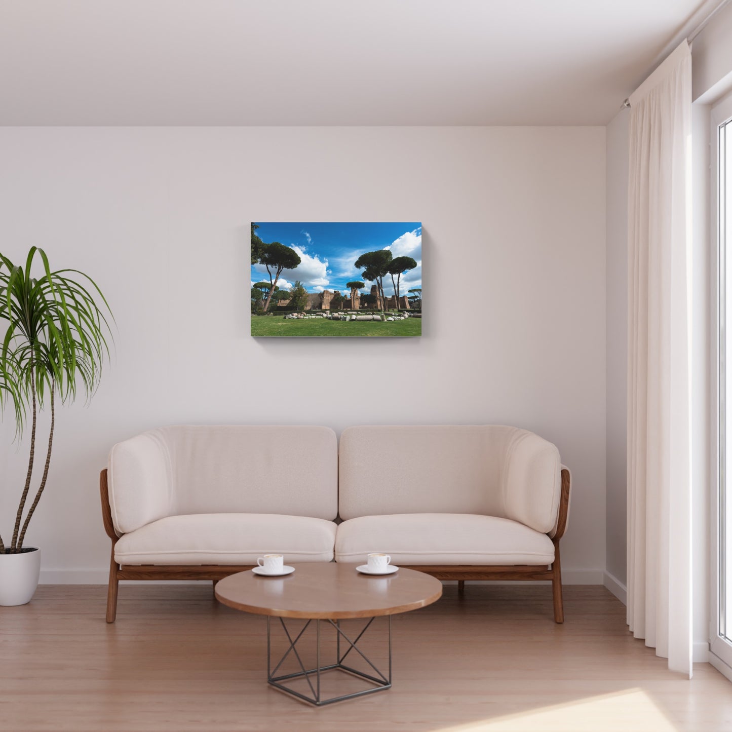 View of the Baths of Caracalla, Rome