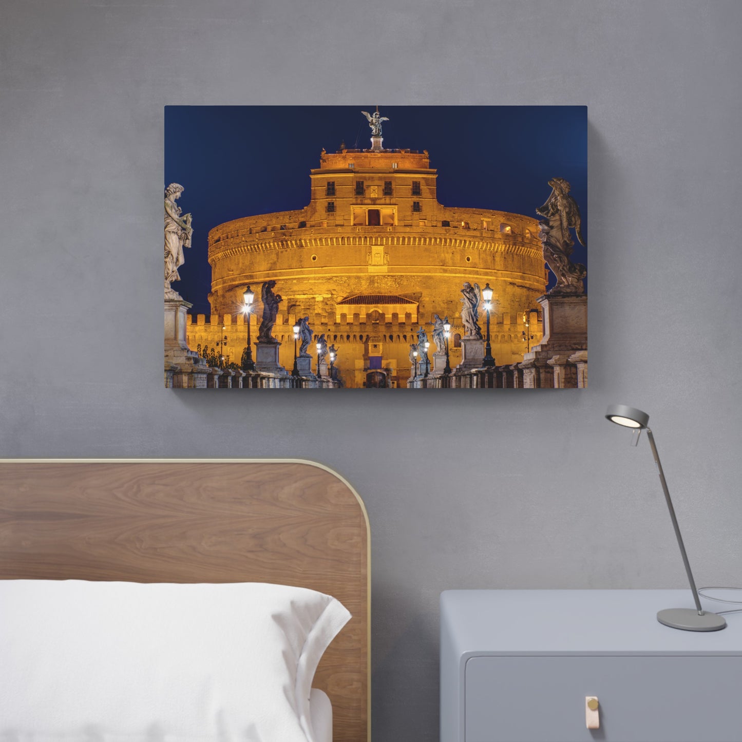 Castel Sant'Angelo at night, Rome