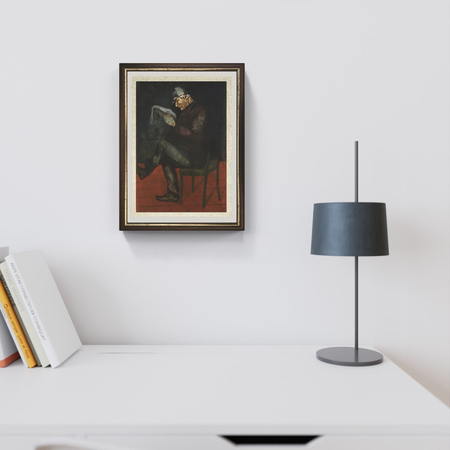 Il padre del pittore Louis-Auguste Cézanne di Paul Cézanne