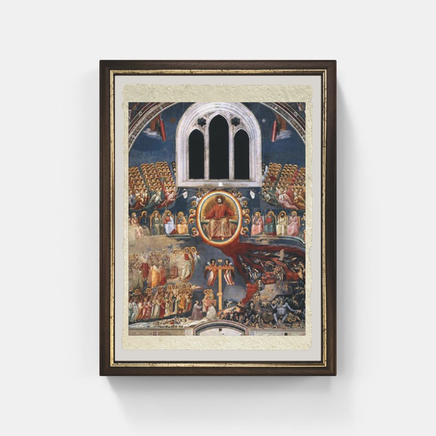 Giudizio Finale di Giotto su pregiata carta Amalfi