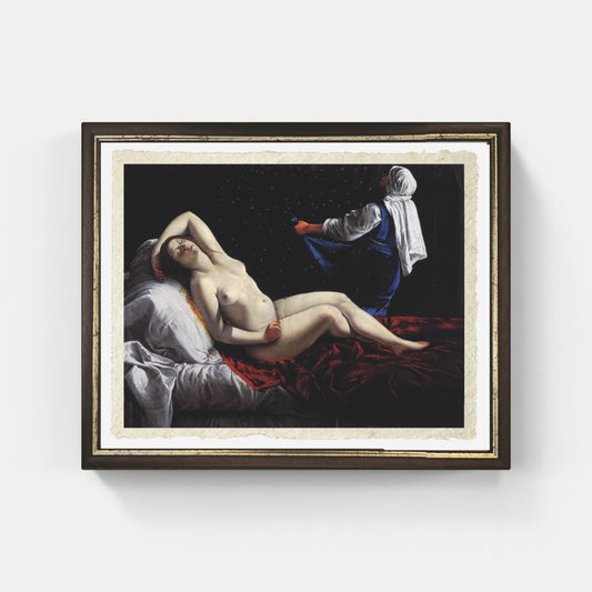 Danaë by Artemisia Gentileschi on refined Amalfi paper