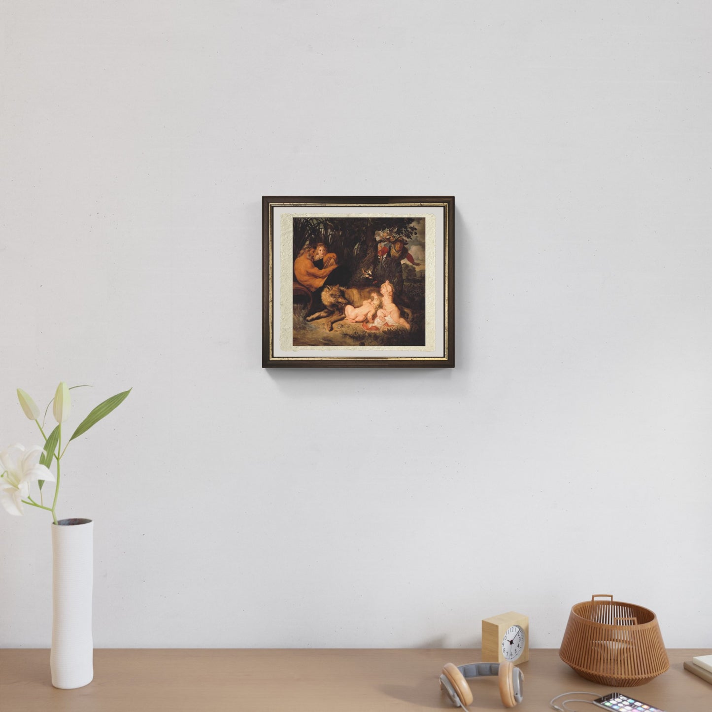 Romulus and Remus by Pieter Paul Rubens on refined Amalfi paper