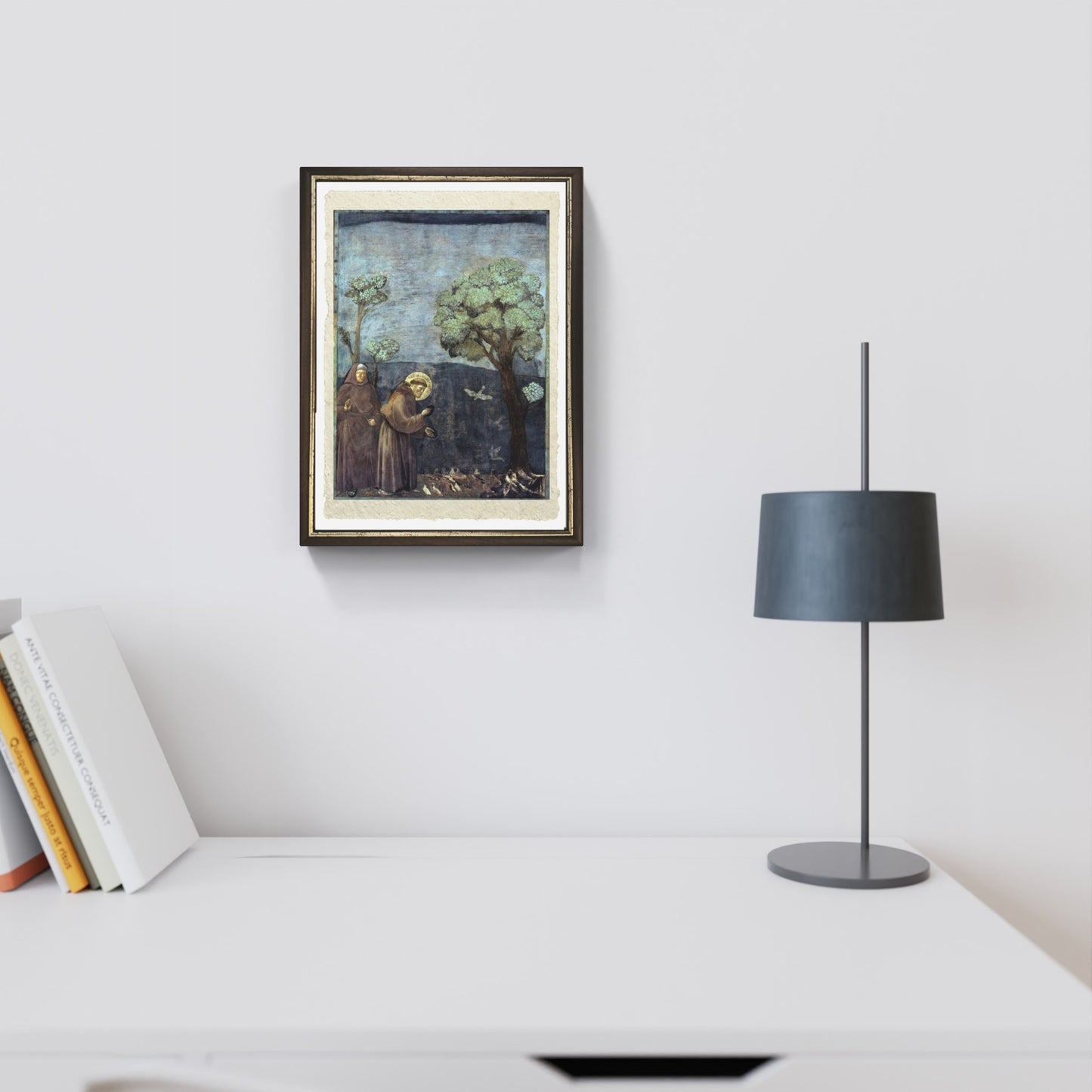 Sermon to the Birds by Giotto on fine Amalfi paper