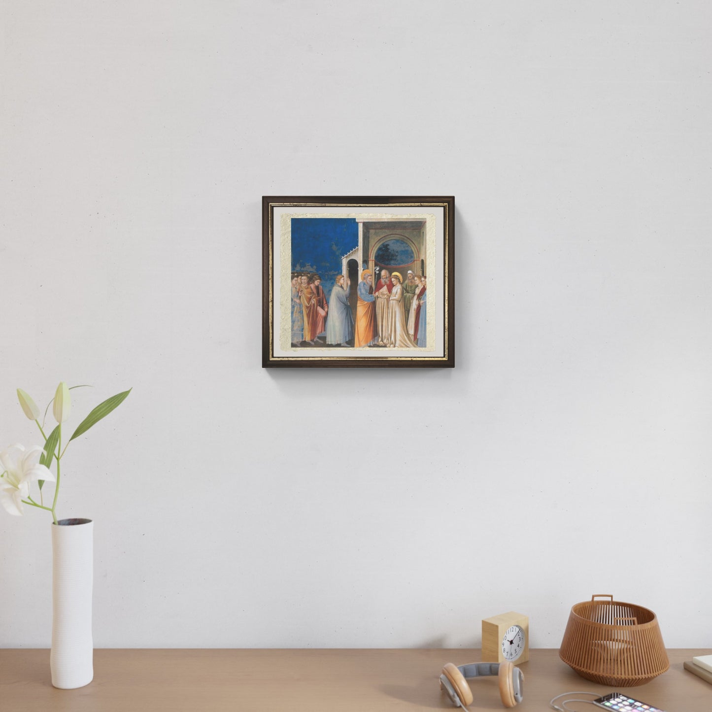 Marriage of the Virgin by Giotto on fine Amalfi paper
