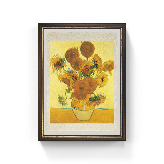 Sunflowers, Van Gogh, August 1888. Reproduction