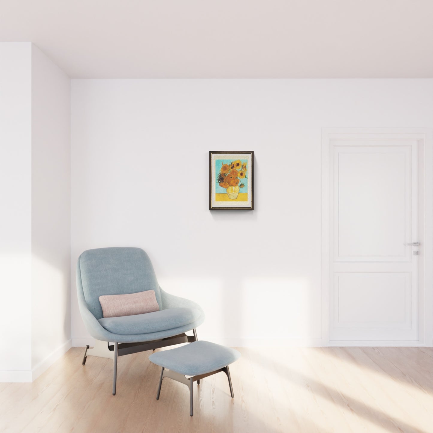 Girasoli di Van Gogh, 1888, su pregiata carta Amalfi