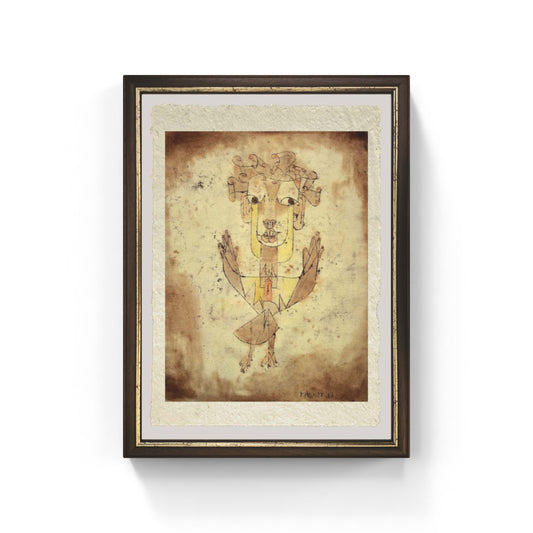 Angelus Novus di Paul Klee su pregiata carta Amalfi
