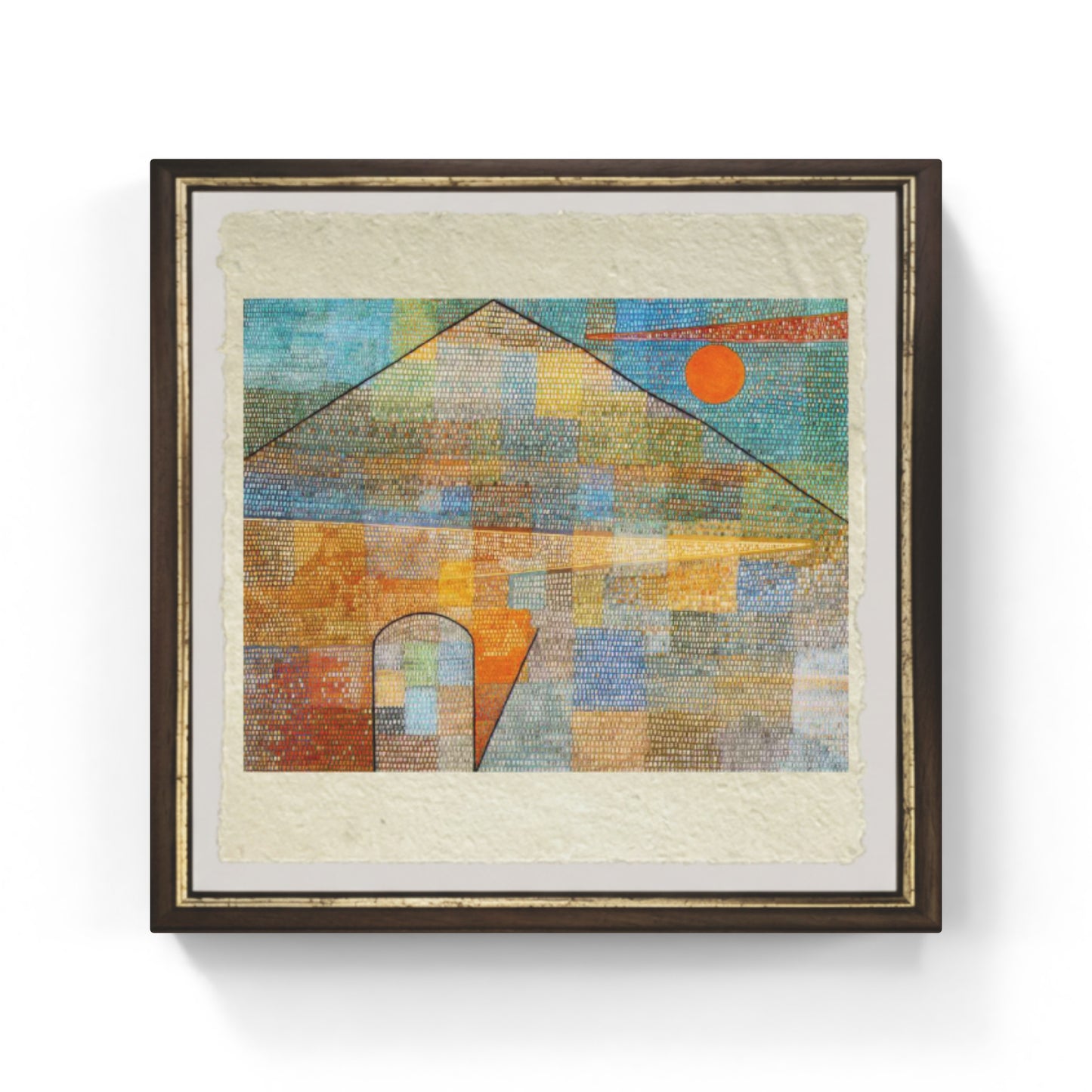 Ad Parnassum di Paul Klee su pregiata carta Amalfi