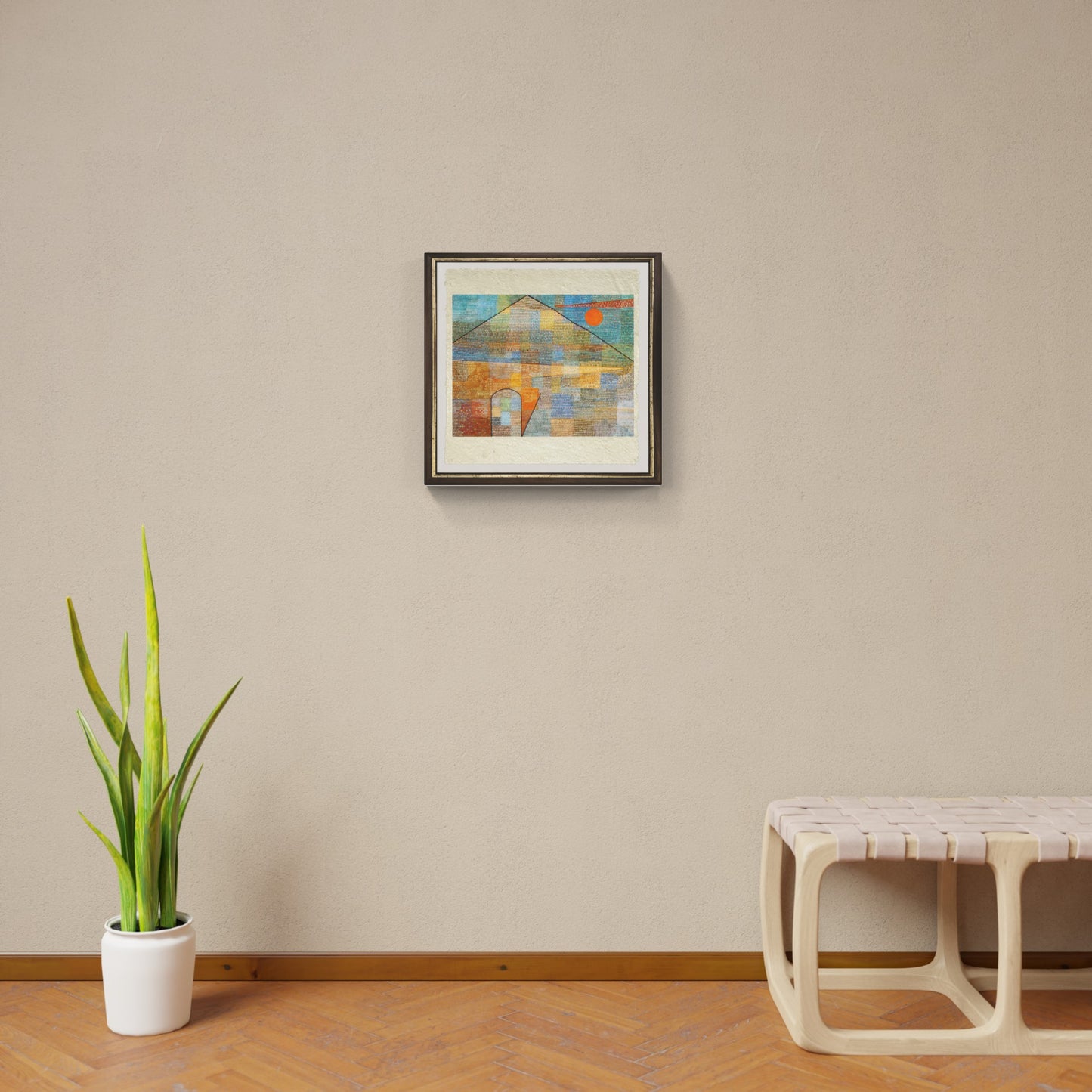 Ad Parnassum di Paul Klee su pregiata carta Amalfi