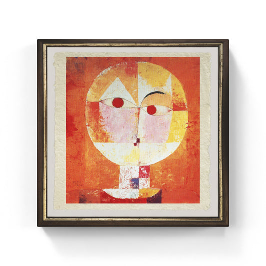 Senecio di Paul Klee su pregiata carta Amalfi