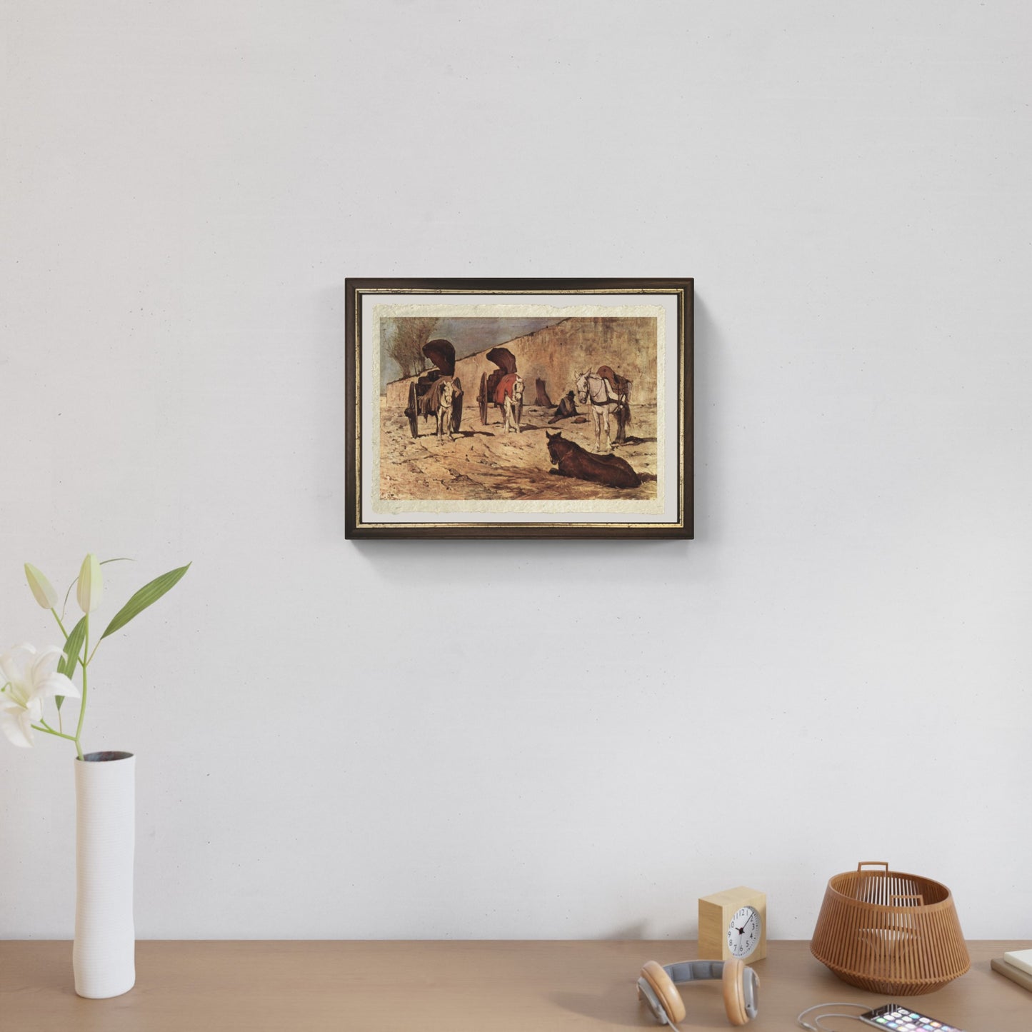 Barocci romani di Giovanni Fattori su pregiata carta Amalfi