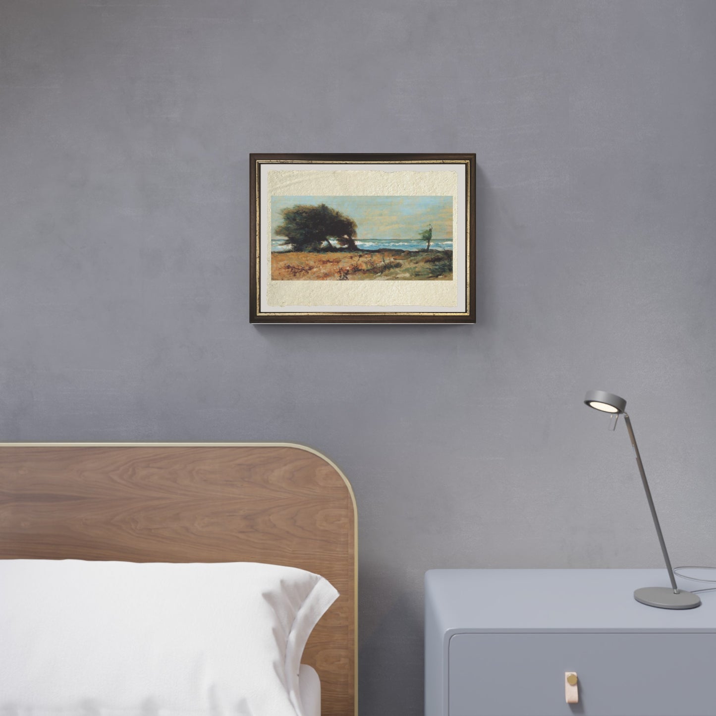 Libecciata di Giovanni Fattori su pregiata carta Amalfi