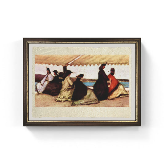 La rotonda dei Bagni Palmieri di Giovanni Fattori su pregiata carta Amalfi