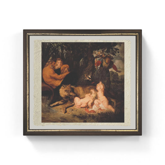 Romolo e Remo di Pieter Paul Rubens su pregiata carta Amalfi