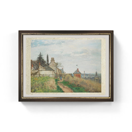 Le Palais de Justice, Pontoise di Camille Pissarro su pregiata carta Amalfi