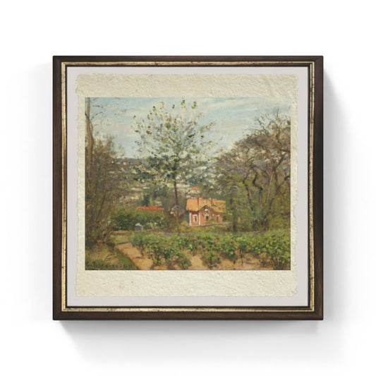 Le Chalet, la Maison Rose di Camille Pissarro su pregiata carta Amalfi