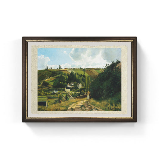 Collina di Jalais, Pontoise di Camille Pissarro su pregiata carta Amalfi