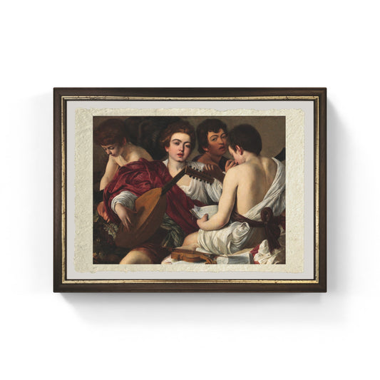 Concerto o I Musici di Caravaggio su pregiata carta Amalfi