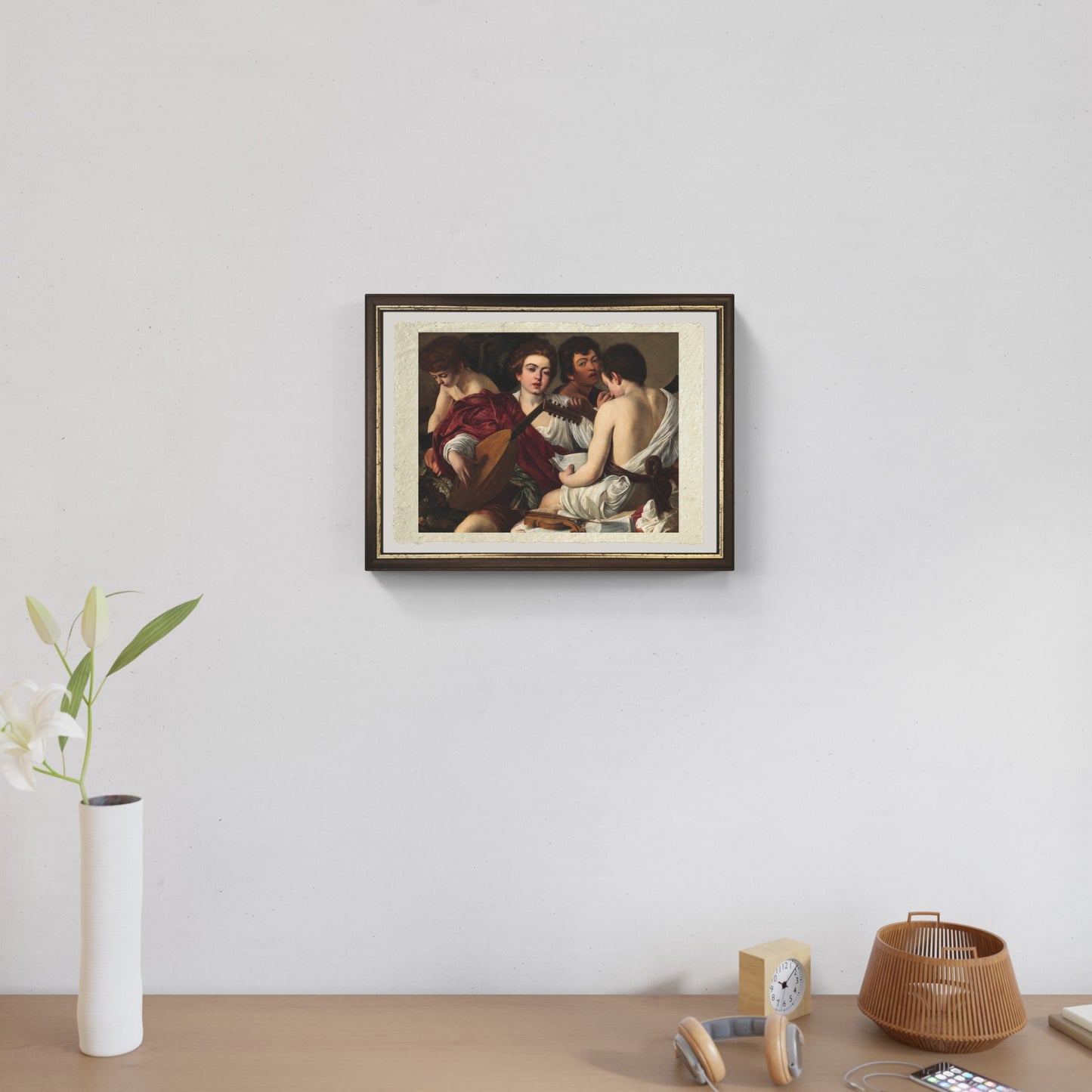 Concerto o I Musici di Caravaggio su pregiata carta Amalfi