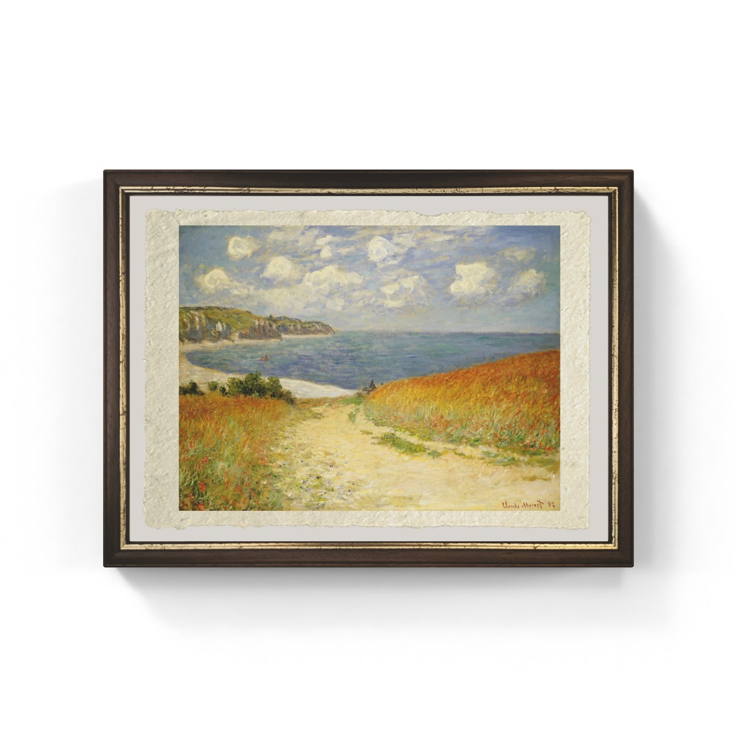 Path at Pourville, painting by Claude Monet