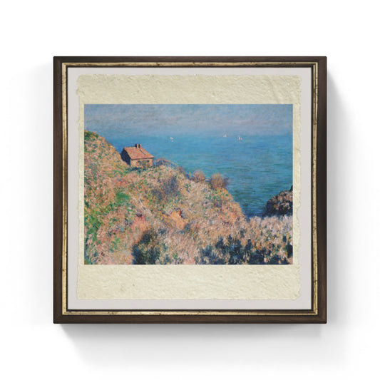 La dogana di Varengeville di Claude Monet su pregiata carta Amalfi