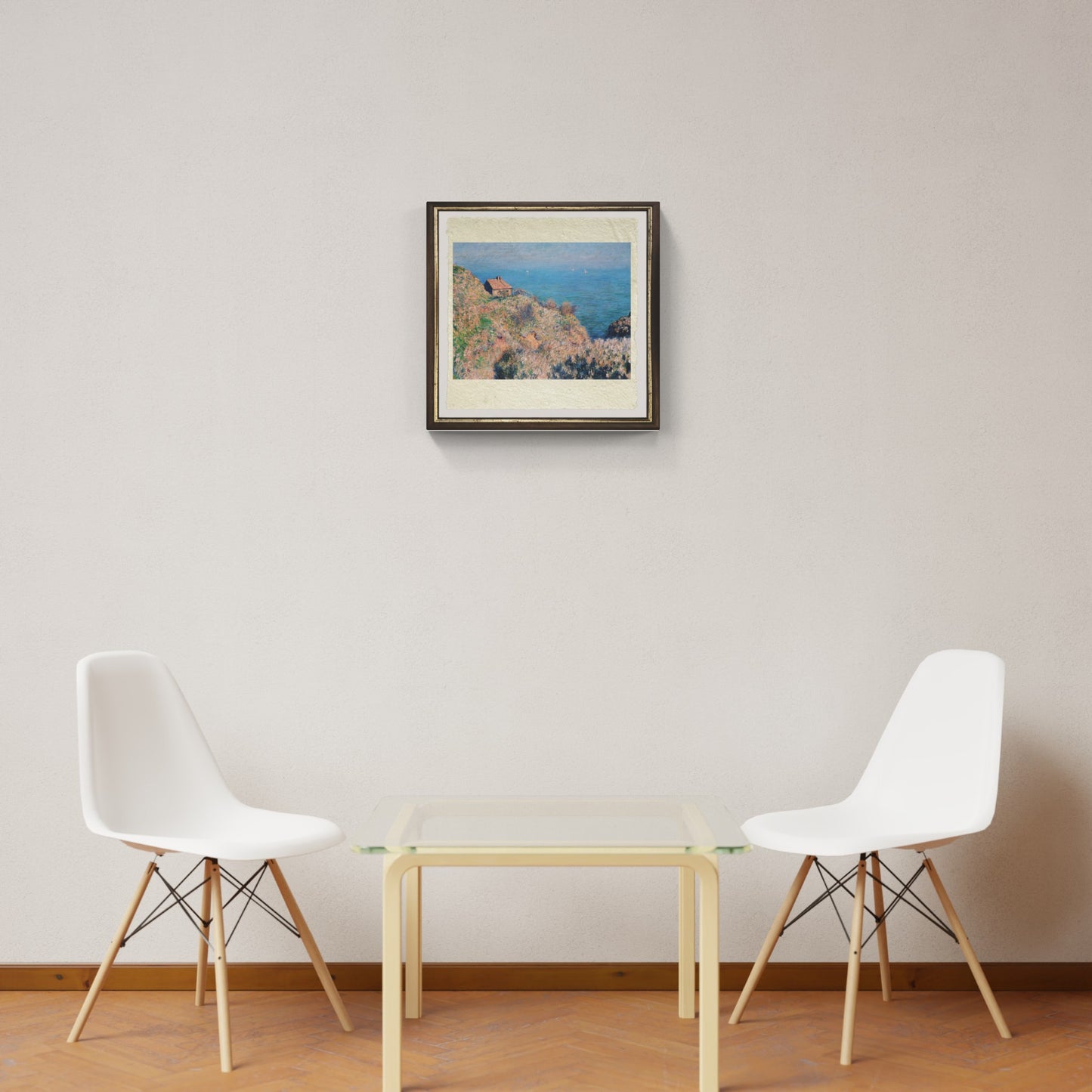 The Customs House at Varengeville, painting by Claude Monet