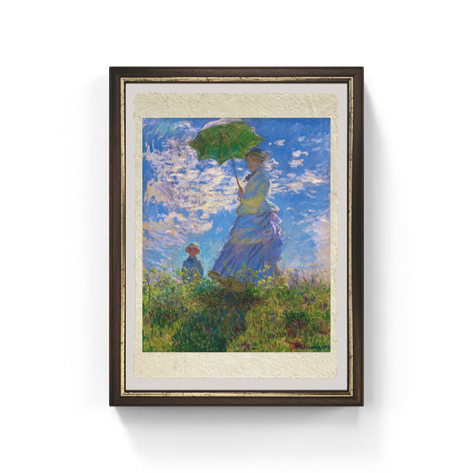 The Walk, painting by Claude Monet