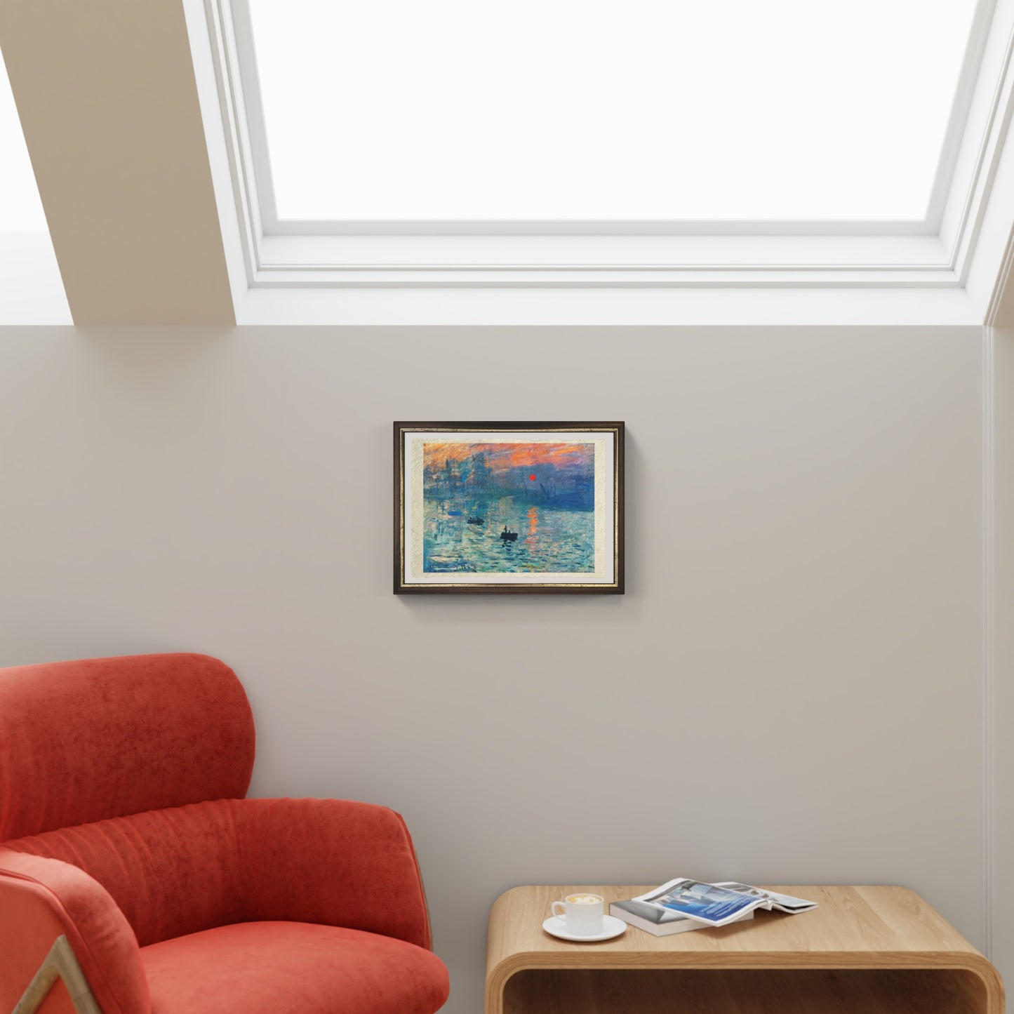 Impression, Sunrise, painting by Claude Monet