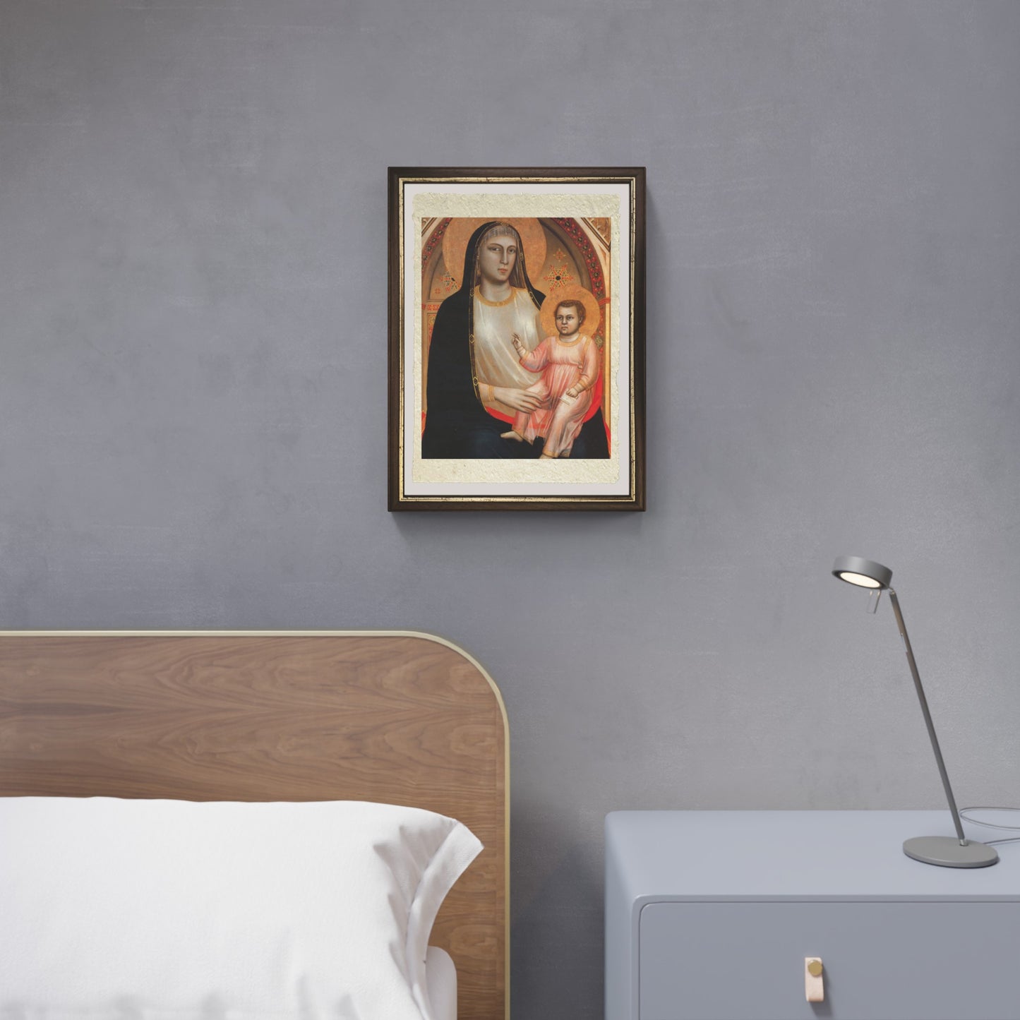 Majesty (Madonna of All Saints) by Giotto on fine Amalfi paper