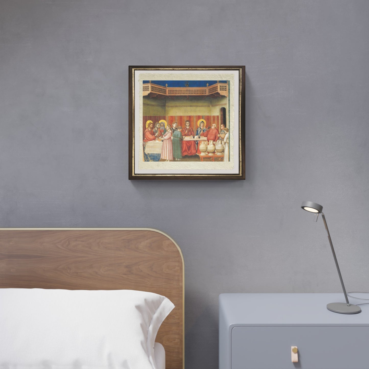 The Wedding at Cana by Giotto on Amalfi paper