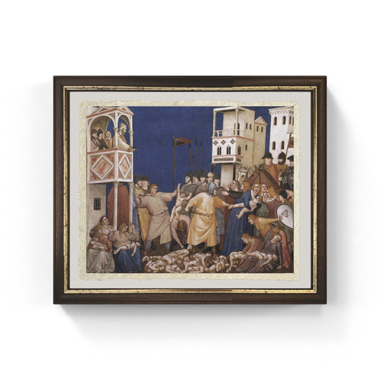The Massacre of the Innocents by Giotto on refined Amalfi paper