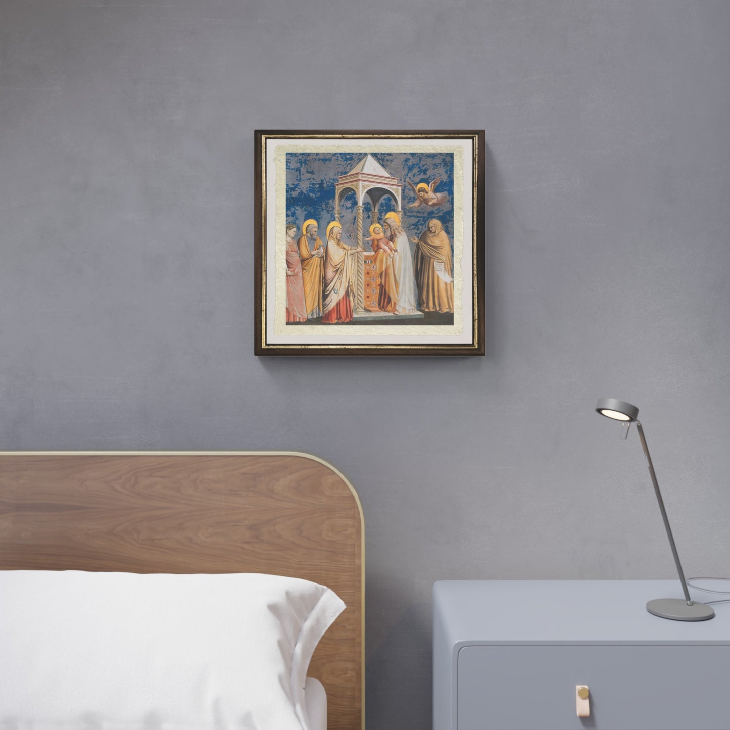 Presentation of Jesus at the Temple by Giotto on refined Amalfi paper