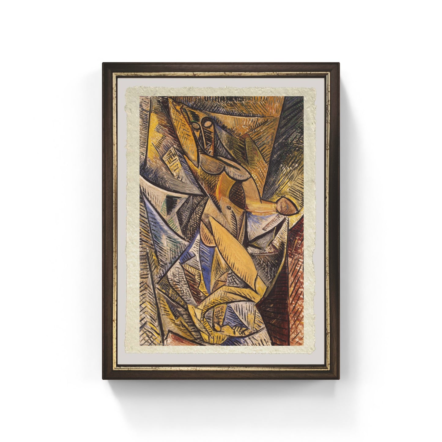 La Danza dei veli di Pablo Picasso su pregiata carta Amalfi