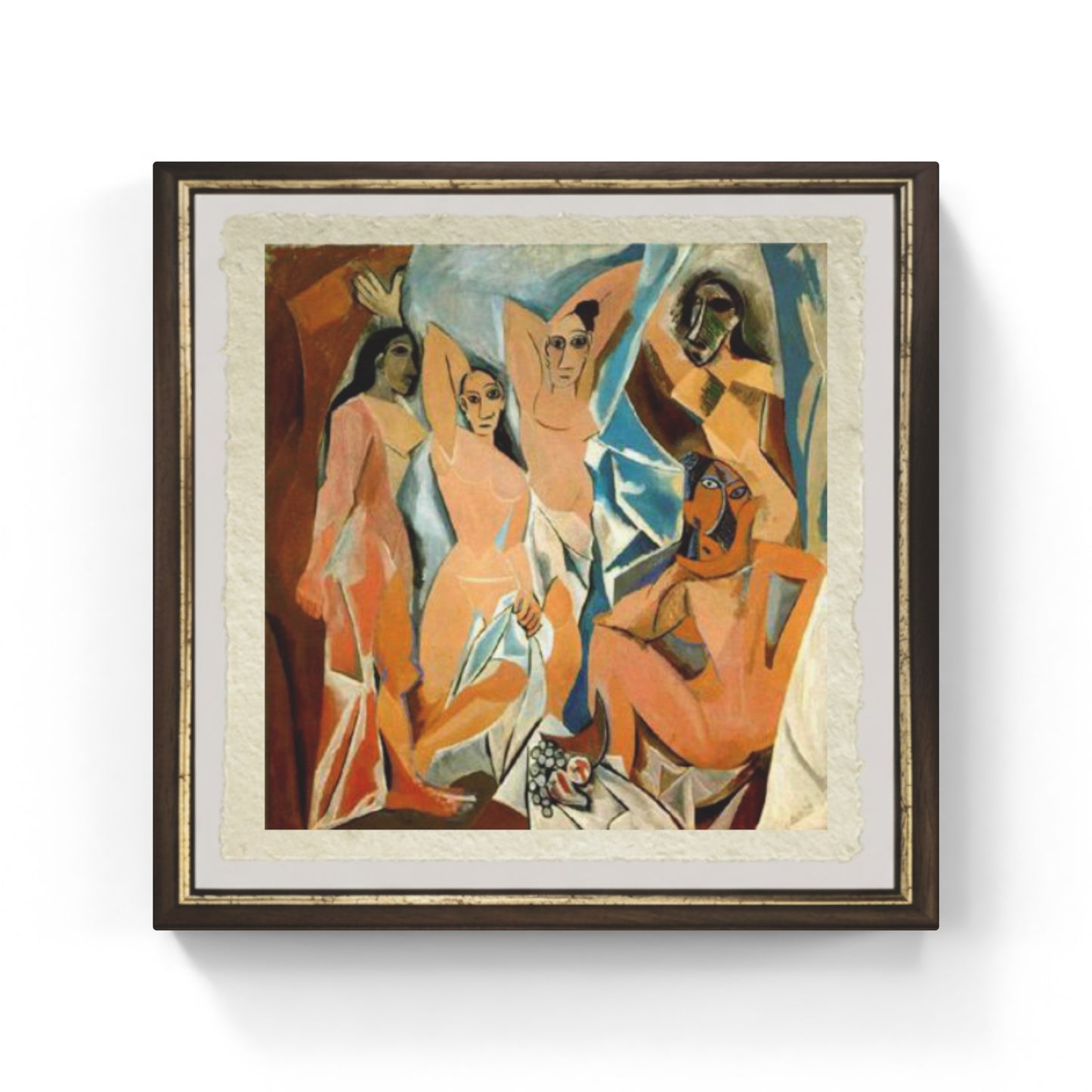 Les Demoiselles d’Avignon di Pablo Picasso su pregiata carta Amalfi