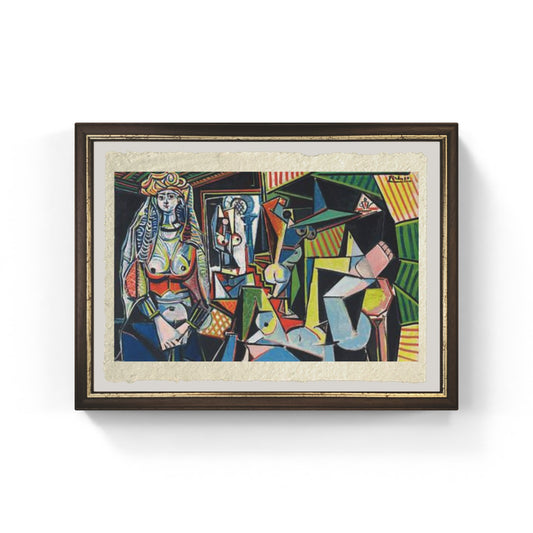 Donne di Algeri di Pablo Picasso su pregiata carta Amalfi