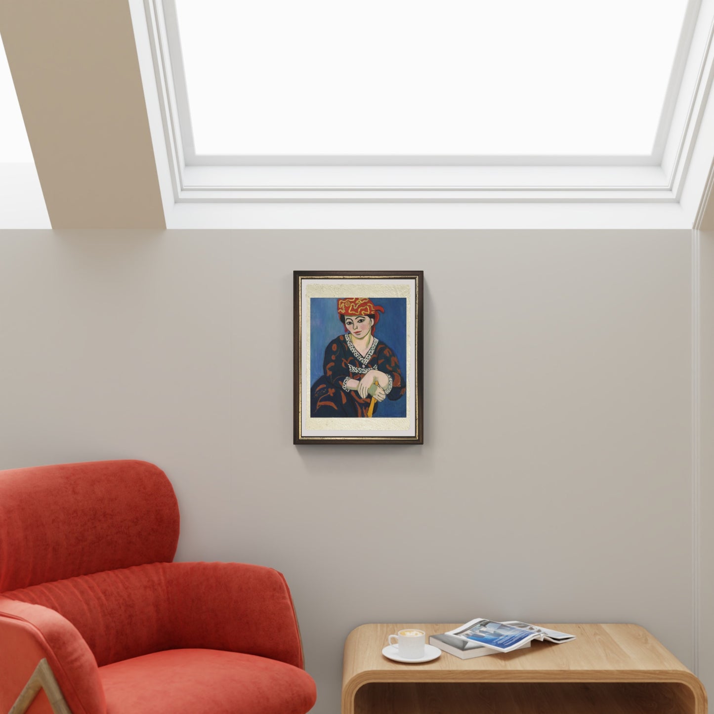 Madras rouge di Henri Matisse su pregiata carta Amalfi