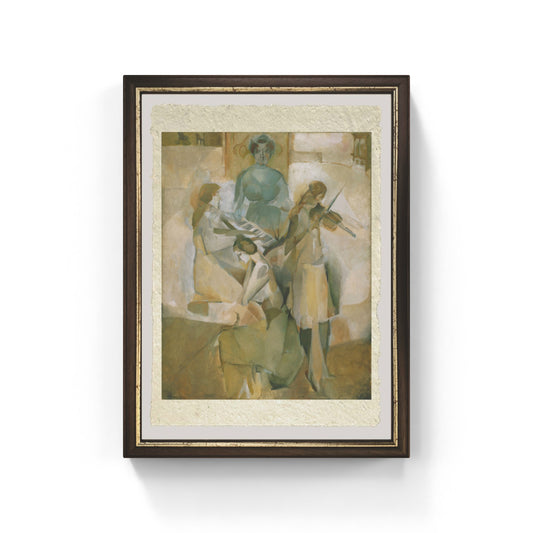 Sonata di Marcel Duchamp su pregiata carta Amalfi