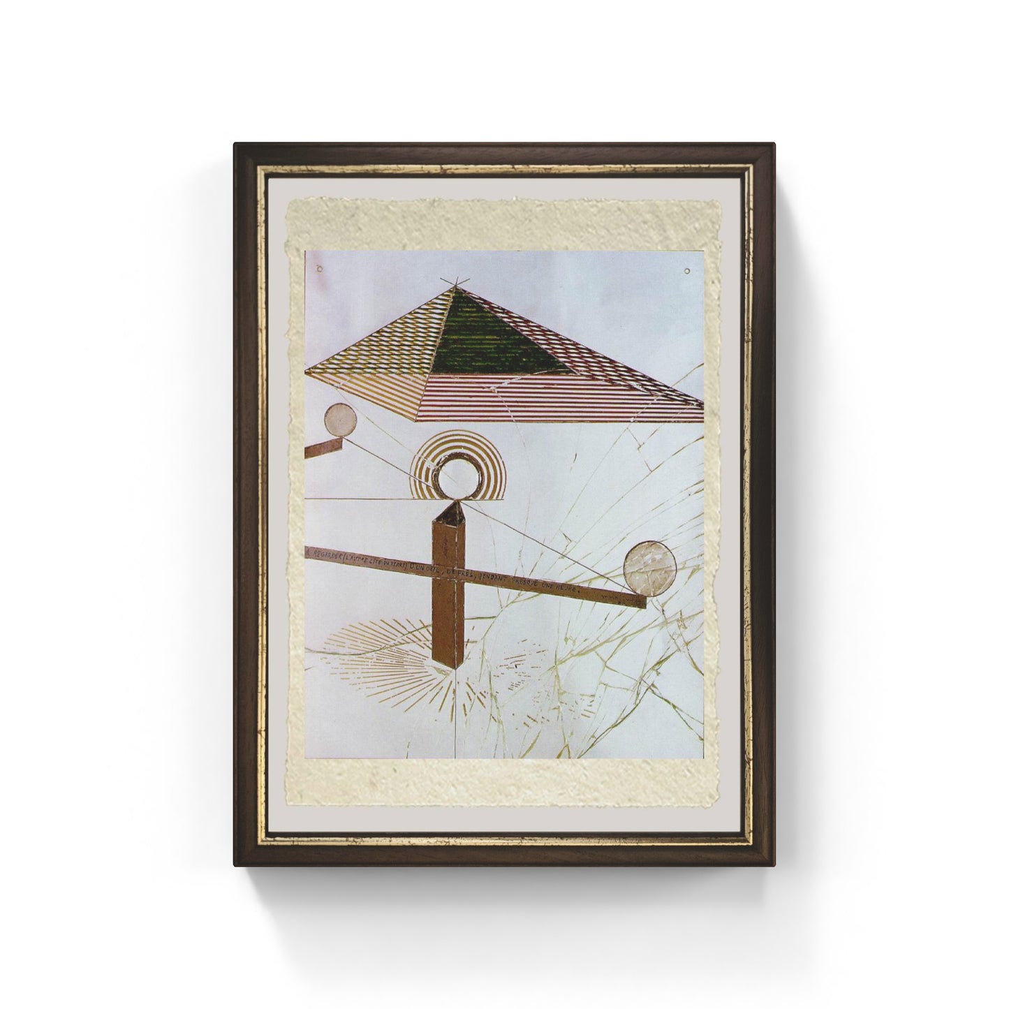 Da guardare (l’altro lato del vetro) con un occhio di Marcel Duchamp su pregiata carta Amalfi