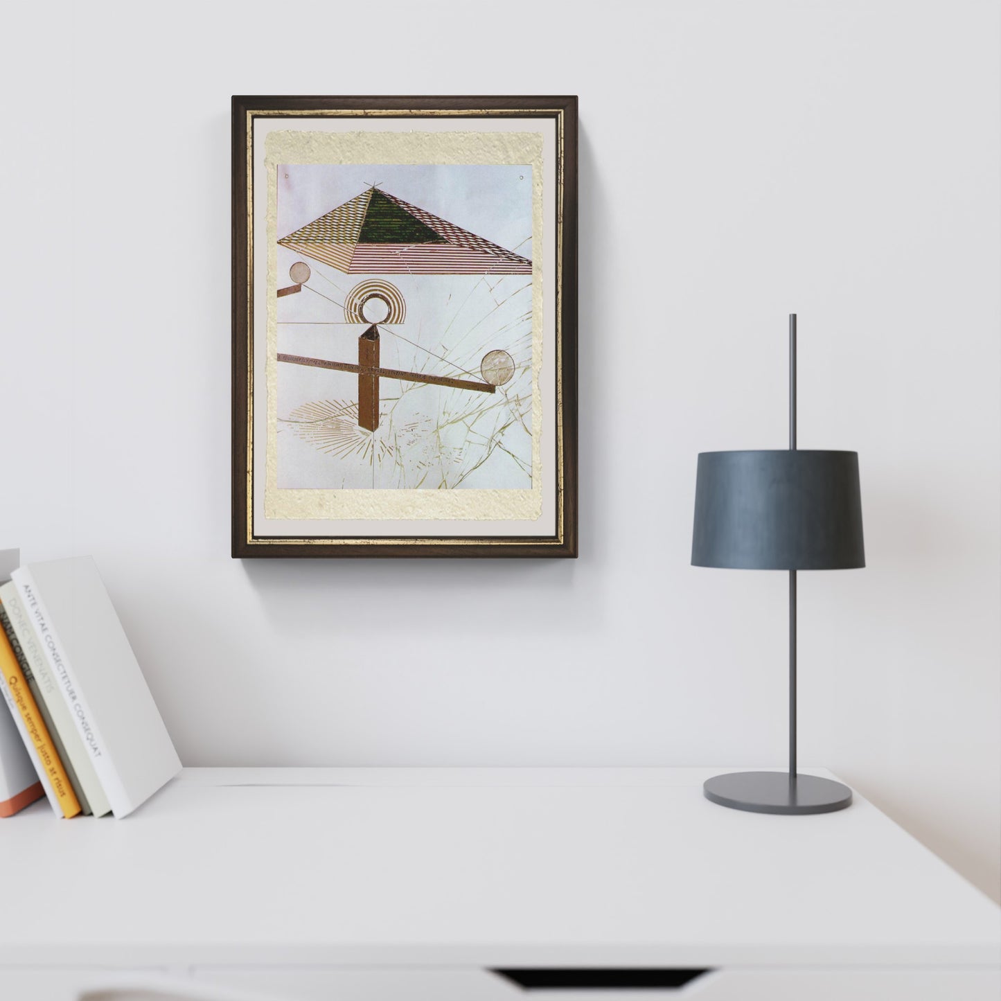 Da guardare (l’altro lato del vetro) con un occhio di Marcel Duchamp su pregiata carta Amalfi