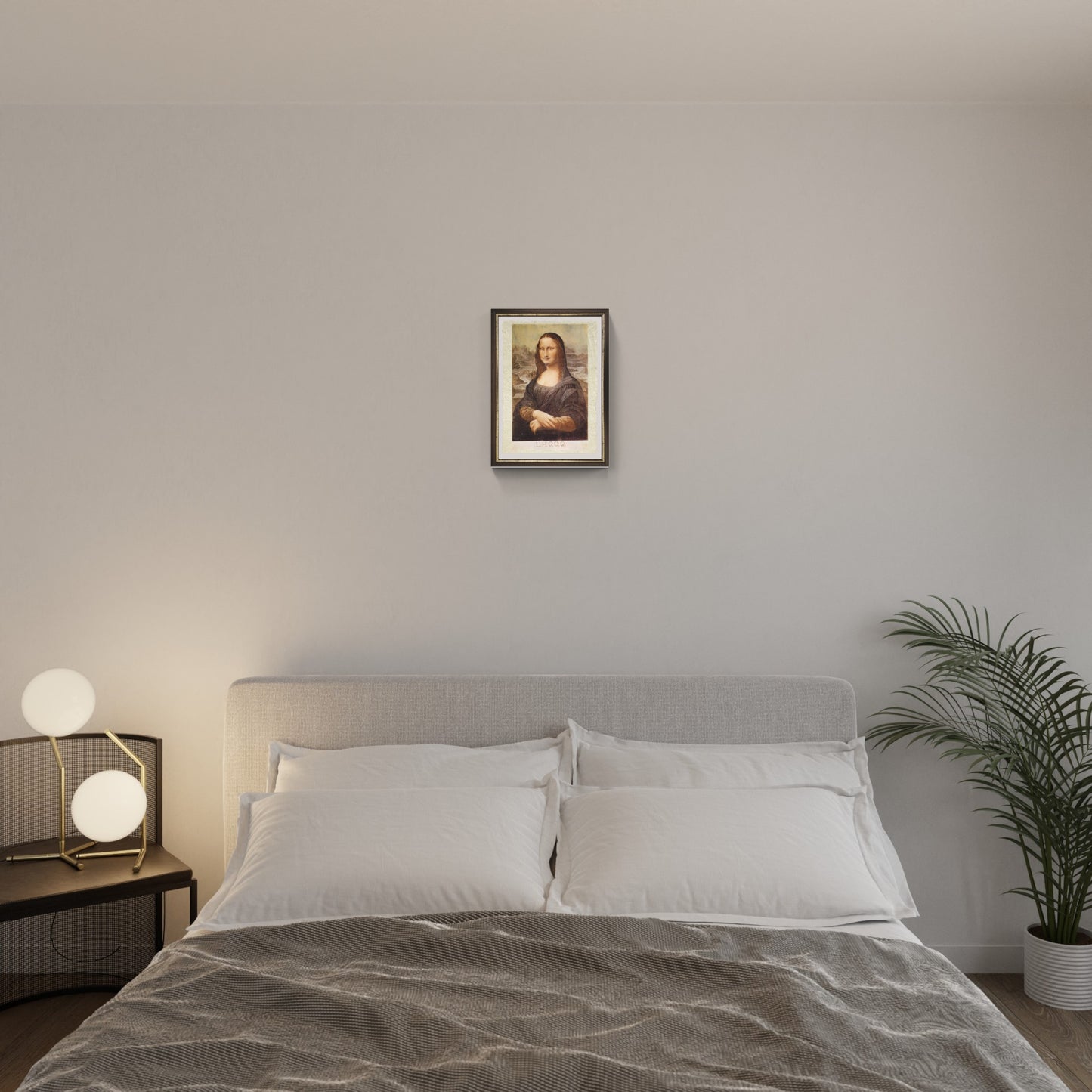 L.H.O.O.Q. di Marcel Duchamp su pregiata carta Amalfi